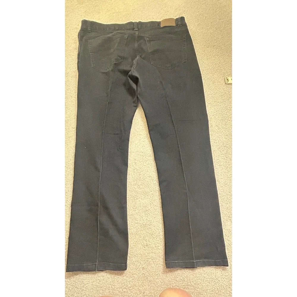 Beverly Hills Polo Club Mens Jeans Black‎ Size 38x30 Straight Leg Stretch Cotton
